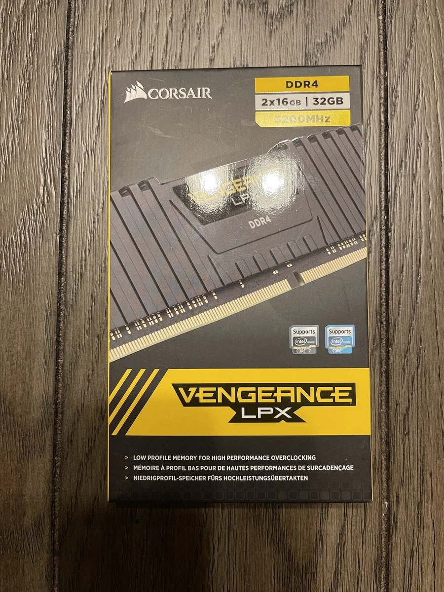 Mémoire PC CORSAIR Vengeance LPX Series Low Profile 64 Go