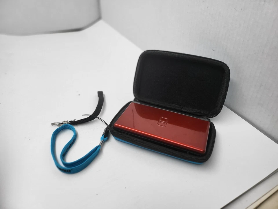 NUEVO AZUL Bolsa de Viaje Estuche de Transporte Cartera + 2 Correas para Muñeca para Nintendo DS Lite #B2 Foto 2 de 2