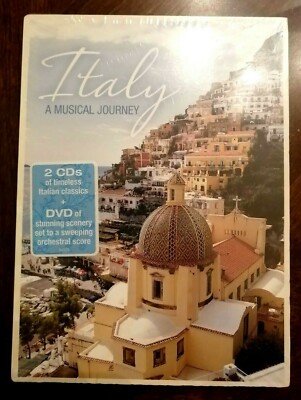 Italy: A Musical Journey (2CD + DVD, Piazza, Cafe Milano, Italy DVD, 2007) NEW