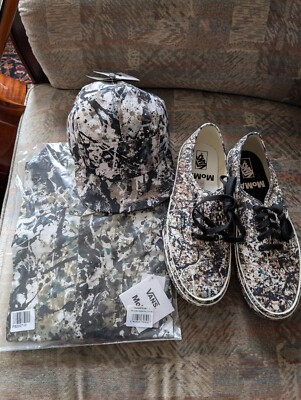 Van`s MoMa Combi ''Jackson Pollock'' -Schuhe, Hemd, Basecap very rare!