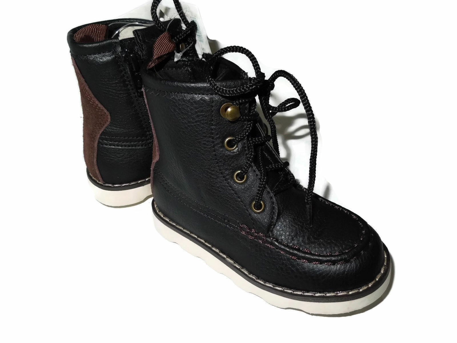 NWT 49.95 Baby Boys Shoe Size 7 * BABY GAP * True Black Hiker Boots