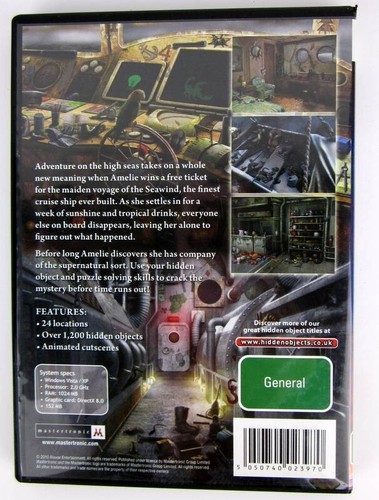 Mystery Cruise PC CD ROM Hidden Object Adventure Game - Picture 2 of 3