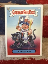 2023 Garbage Pail Kids MLB Series 3 #20b “JUNG-Le Cat” JOSH JUNG - Texas Rangers