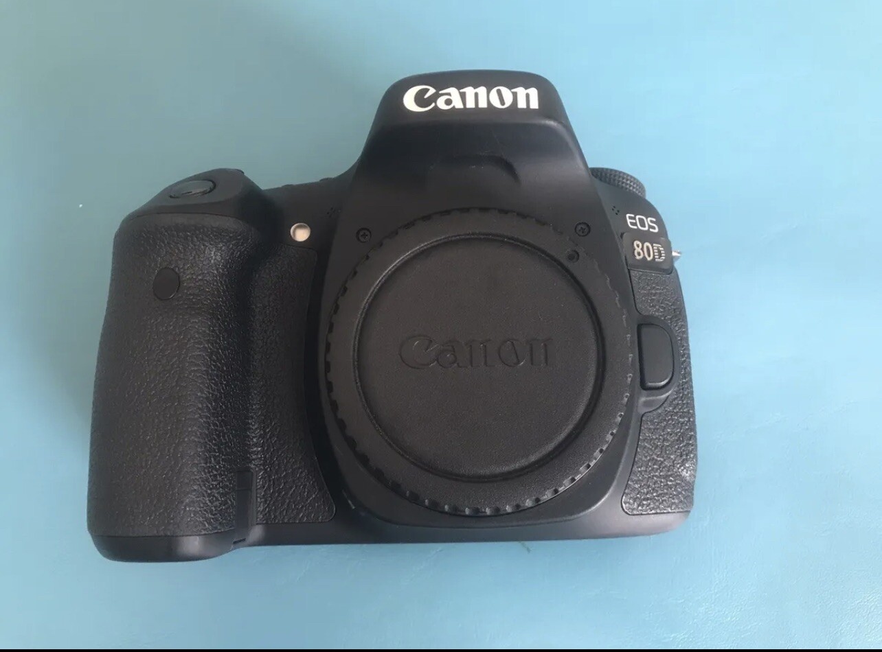 Canon EOS 80D DSLR Camera Kit Bundle 1855mm, Batteries, Charger eBay