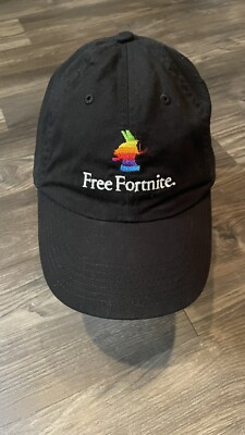 Free Fortnite Epic Games Hat Cap Black Promotional Exclusive Rare