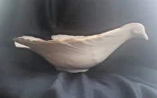 LENOX DOVE CANDY NUT DISH BOWL VINTAGE GOLD TRIM BIRD USA MADE DINNERWARE CHINA 