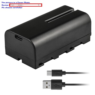 Kastar NP-F570T USB-C Battery for MSA 10038412, Evolution 5000 5200 ARRI Hi-5