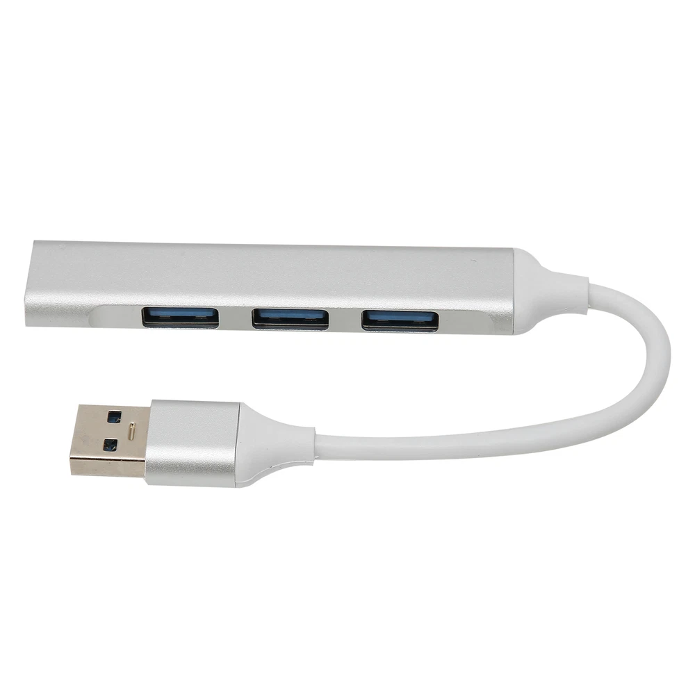 High Speed 4 Port USB Hub Splitter Extension Adapter For Flash Drives Hard Drive
