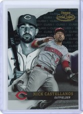 2020 Topps Gold Label Nick Castellanos Black Parallel Class 1 Cincinnati Reds