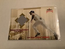 2001 Fleer Premium TONY GWYNN Diamond Dominators Jersey Rare SP Hall of Famer