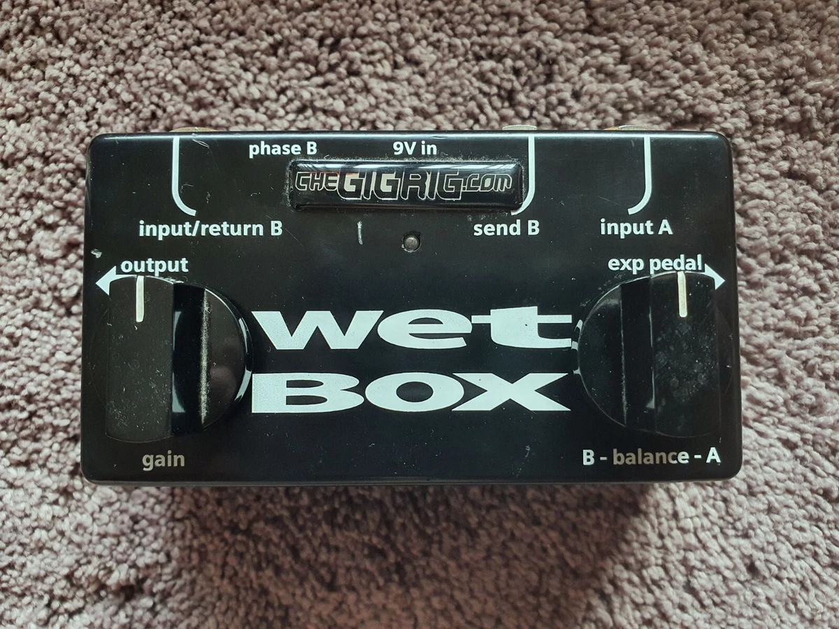 Gigrig wet deals box