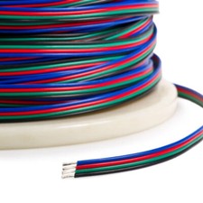RGB Kabel 4-adrig LED Verlängerungskabel Ver...