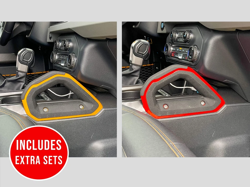 Наклейки накладные ручки для захвата изменение цвета акцент 2021+ Ford Bronco - Изображение 2 из 4