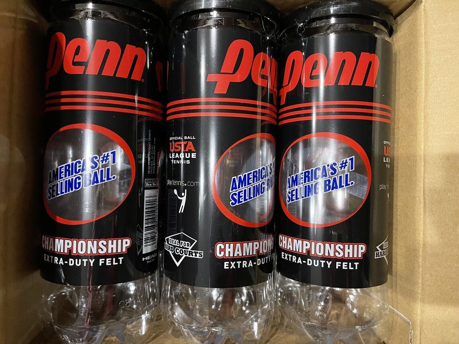 NEW 36 EMPTY TENNIS BALL CANS WITH BLACK LIDS Storage / Hobbies / Arts / Crafts eBay