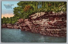 Swallow's Nests Wisconsin Dells Postcard