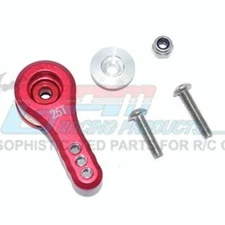 NEW GPM Aluminum 25T Servo Horn Red : 1/8 KRATON / OUTCAST / NOTORIOUS / TYPHON