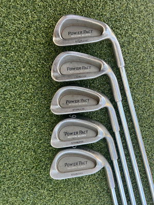 Ben Sayers  Power Pact Iron Set 5-7-8-9-PW (6 iron missing) - True Temper Steel!