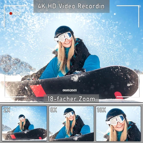 4K Digital Camera for Photography*Video 48MP Auto-Focus Anti-Shake Vlogging Came - Picture 8 of 13