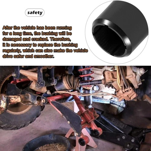 Caltric Rear A Arm Bushing Kit For Polaris Sportsman 500 4x4 HO 2001 - Foto 7 di 15