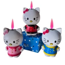 Hello Kitty Lighter 3D Lighters, Torch Lighter Pink Flame Cute Kawaii, Chain
