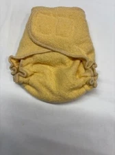 Loveybums  NB/SM Lemon Wool Crepe Cover . Fit  Birth to  12 lbs