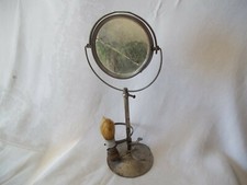ANTIQUE SHAVING Stand with MIRROR and Brush