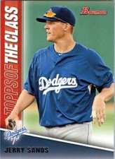 2011 Bowman Topps of the Class #TC1 Jerry Sands Los Angeles Dodgers