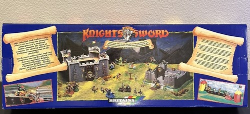 Vintage Britains Knights Of The Sword Castle Jousting Set Rare 7791 7794 7778 - Picture 14 of 23