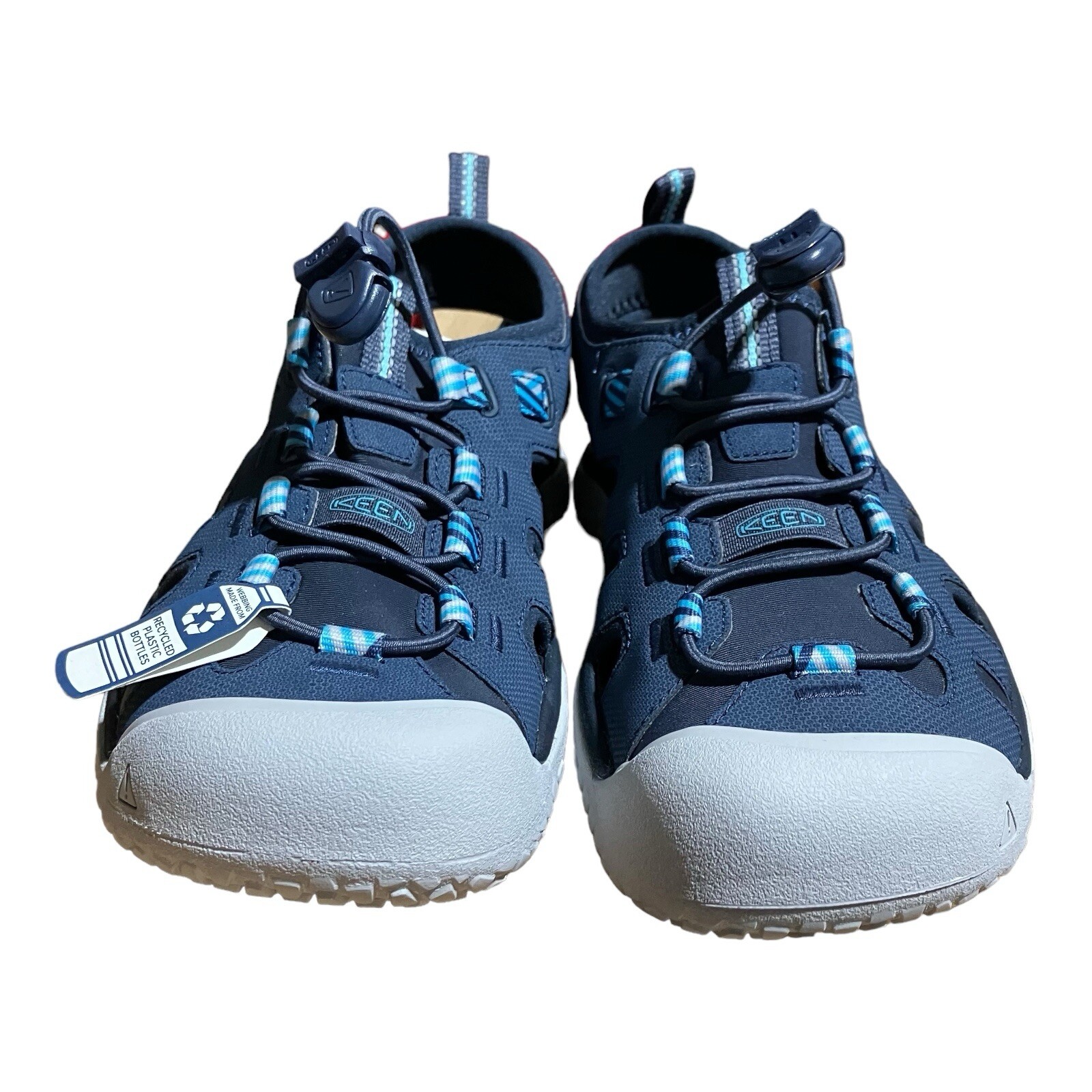 KEEN donna 7 blu 1022453 sandali Solr impermeabili scarpe da trekking sandali $159