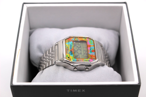 TIMEX TW2V25900 Coca Cola Classic Digital Acero Inoxidable Pulsera Reloj Limited - Imagen 5 de 17