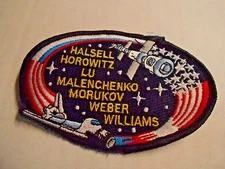 NASA Mission STS-101 Embroidered Arm Patch Space Shuttle Atlantis 4.5" NEW 