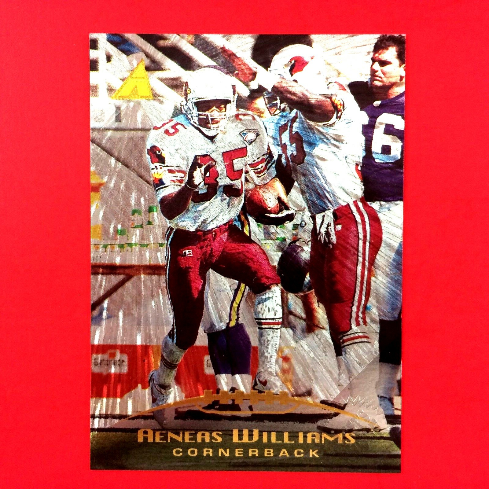 Aeneas Williams 1995 Pinnacle Trophy Collection Artist's Proof Parallel #141 NFL