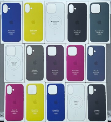 Original Apple Silikon Magsafe Case für iPhone 16 / 16 Plus / 16 Pro / 16 Pro Max