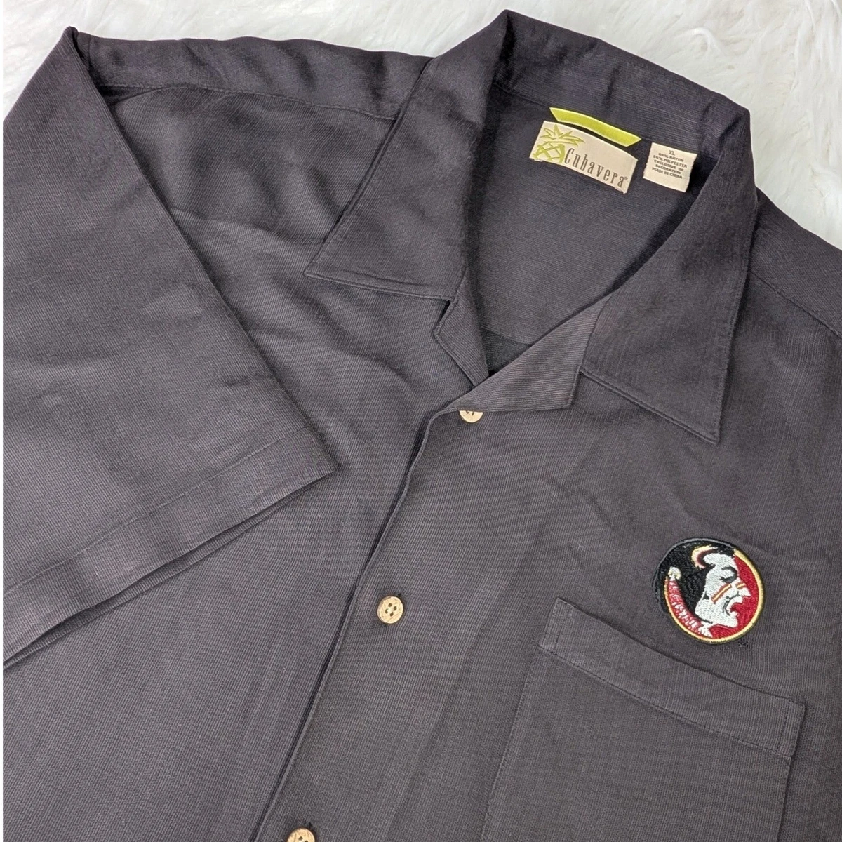 Cubavera ボタンダウンシャツ Lサイズ　ハードロックカフェ　タンパ Cubavera Casual Button-Down Shirts for Men for sale | eBay