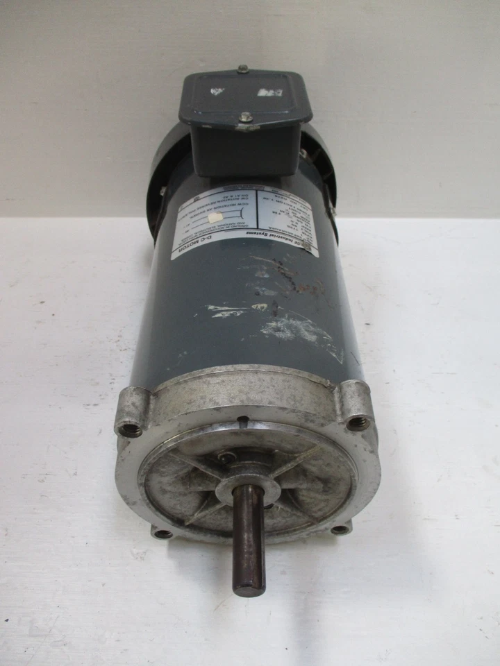 GE 5BPA56RAG8A 1-HP DC Motor 90V 9.5 Amp 1725-RPM 56 1HP D279 General Electric - Image 2 of 4
