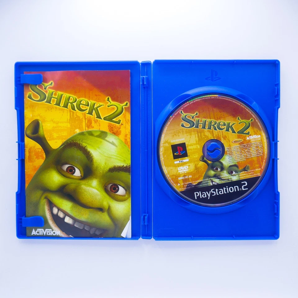 Shrek 2 - PlayStation 2 PS2 PAL - Complete w/Manual - Free Postage - Image 3 of 4