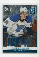 2013-14 Select Fire on Ice Rookies BLUE Vladimir Tarasenko #FR-34 Rookie RC