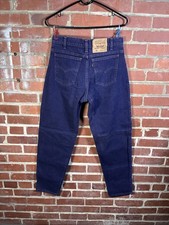 Vintage 90s Levi's 550 USA Made Purple Jeans Black Tag W31 L30, Real 31x30