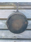 ERIE #12 719 Antique Cast Iron Skillet /Frying Pan  w/Heat Ring