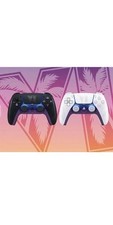 PS5 GTA 6/VI Limited Edition 2-Controllers White & Black BOTH (2X) PRESALE