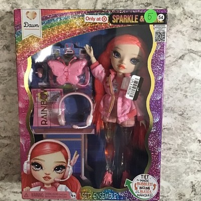 Rainbow High Sparkle & Shine Magic/Bubbles Dawn 10'' Doll Read Description