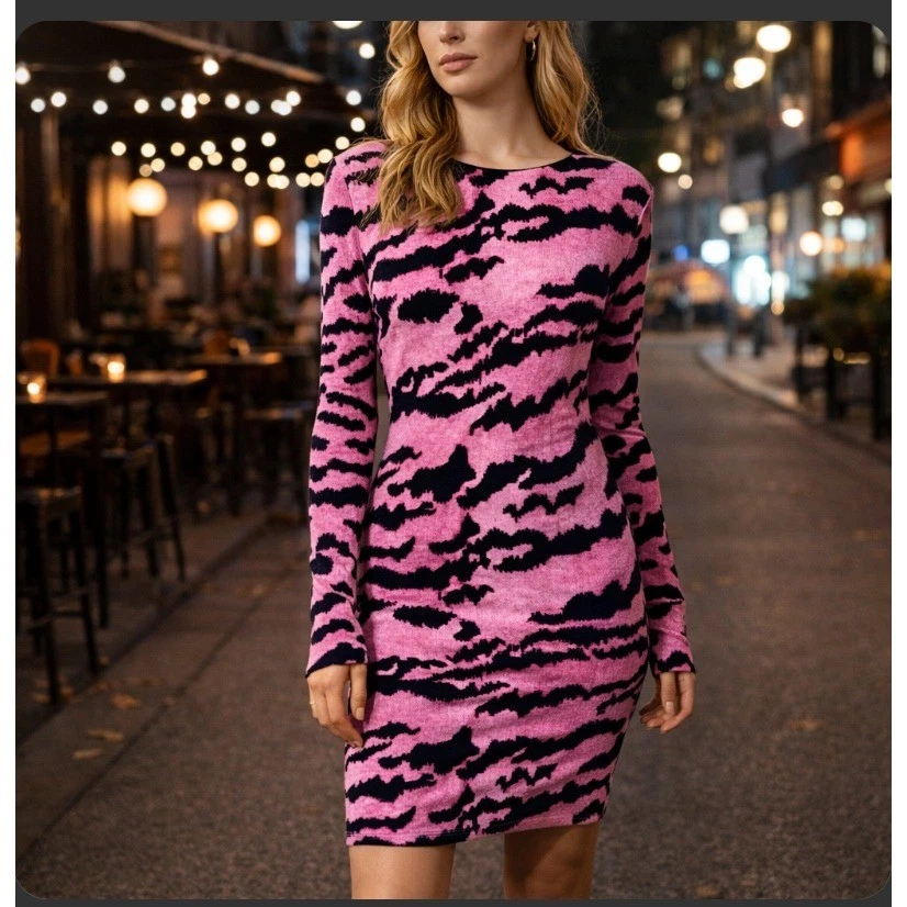 【Just Cavalli ジャージードレス ワンピース】 Just Cavalli Jersey Long Sleeve Dresses for Women for sale | eBay