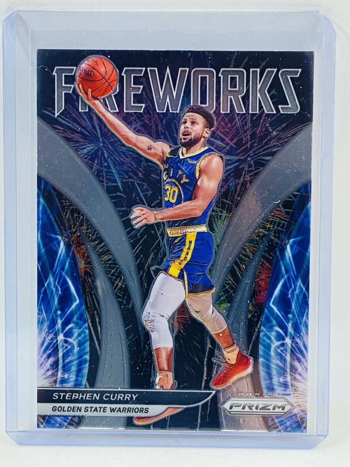 2021-22 Panini Prizm Stephen Curry Fireworks #2