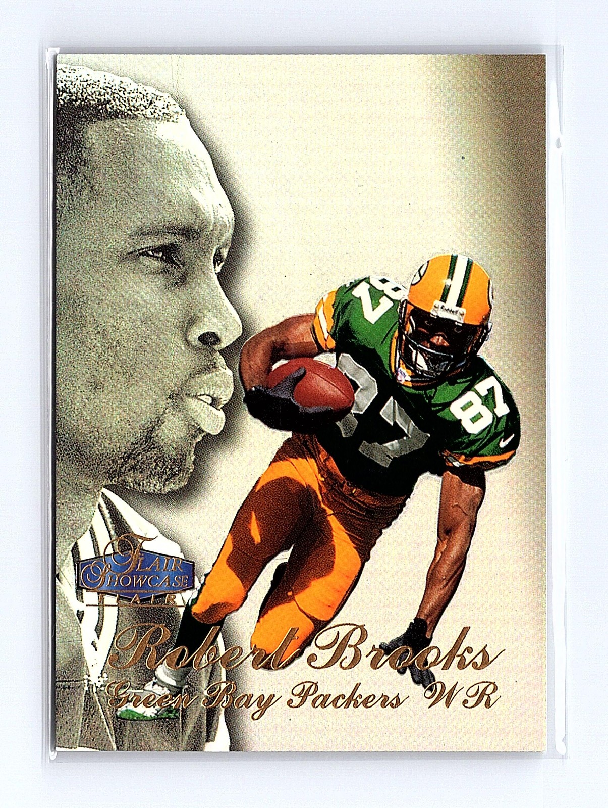 1998 Flair Showcase #61 Robert Brooks Flair Showcase Row 3 (Flair)