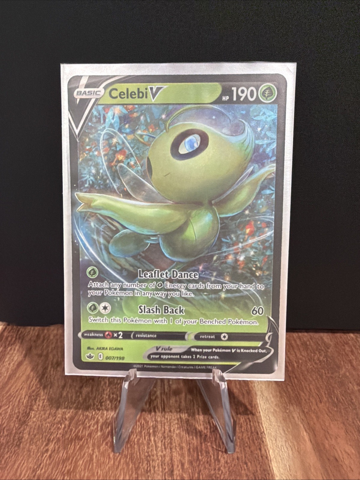 Celebi V - Pokemon Chilling Reign 007/198 Mint