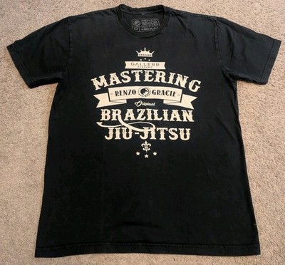 Renzo Garcie Mastering Brazilian Jiu-Jitsu Black MMA BJJ T-Shirt Men's M
