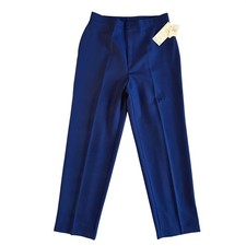 Vintage Levi Bend Over Navy Blue Straight NWT Trousers Pants Sz 12 18 High Rise
