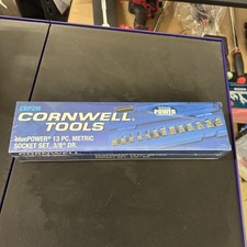 Cornwell Tools Blue Power 38 Dr. 6 Pt 13pc Metric Chrome Socket Set Cbp2m Cornwell Tools Blue Power 38 Dr. 6 Pt 13pc Metric Chrome Socket Set Cbp2m