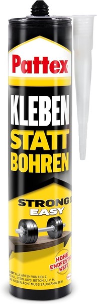 Pattex Kleben Statt Bohren Weiß 400 G Montagekleber Hohe Endfestigkeit-image