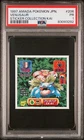 Pokemon Venusaur Amada Sticker Collection Kai 206 Japanese PSA 1